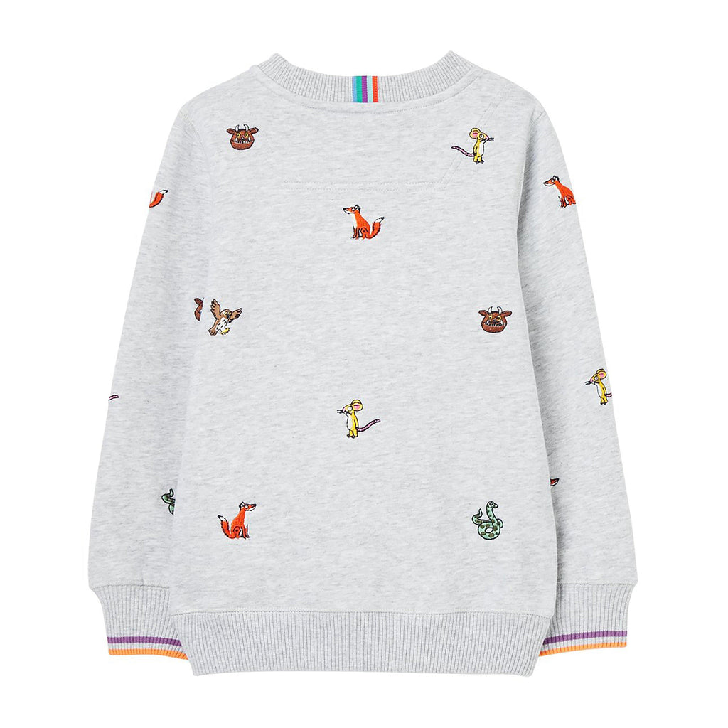 Childs Jonti Sweatshirt Grey Gruffalo Icons