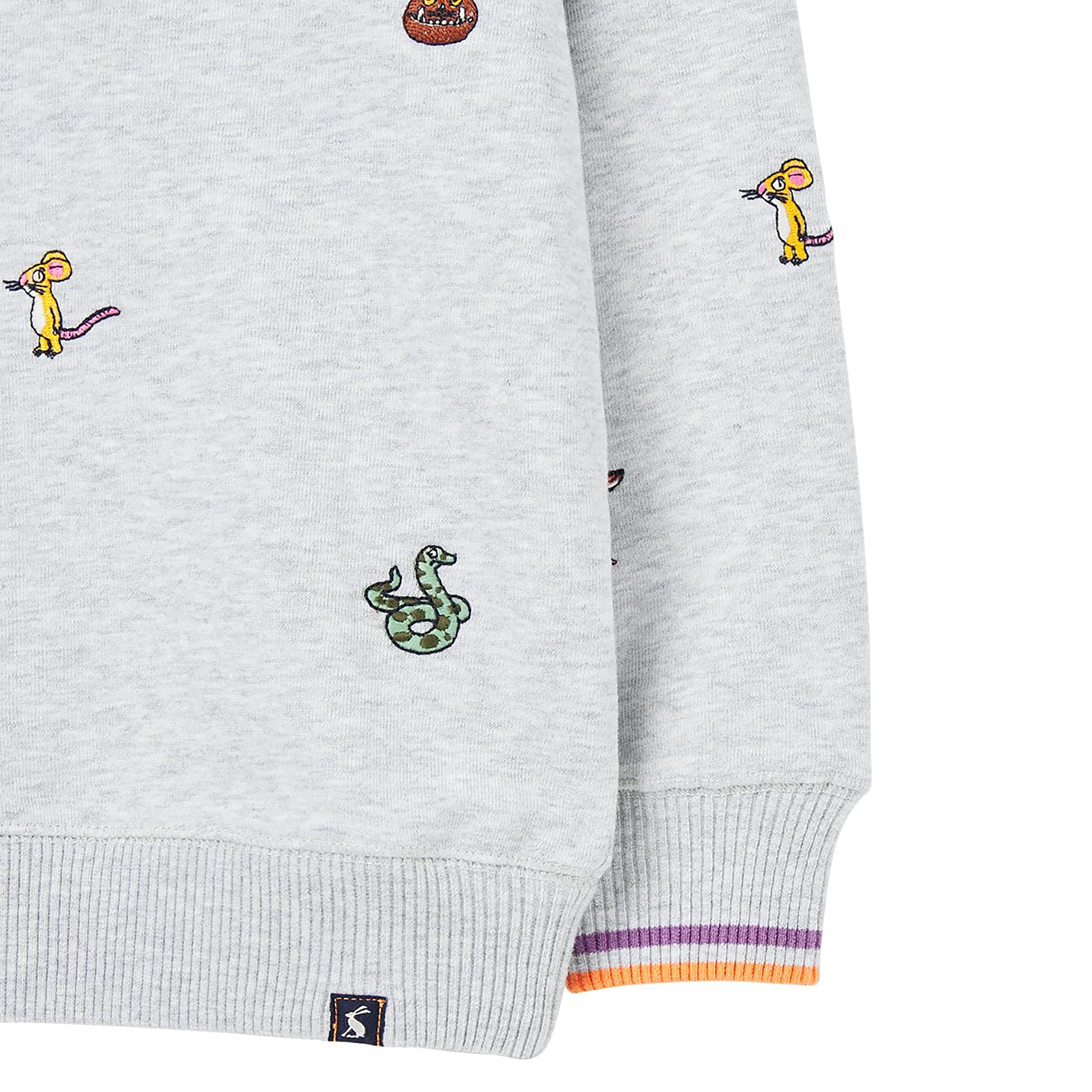 Childs Jonti Sweatshirt Grey Gruffalo Icons