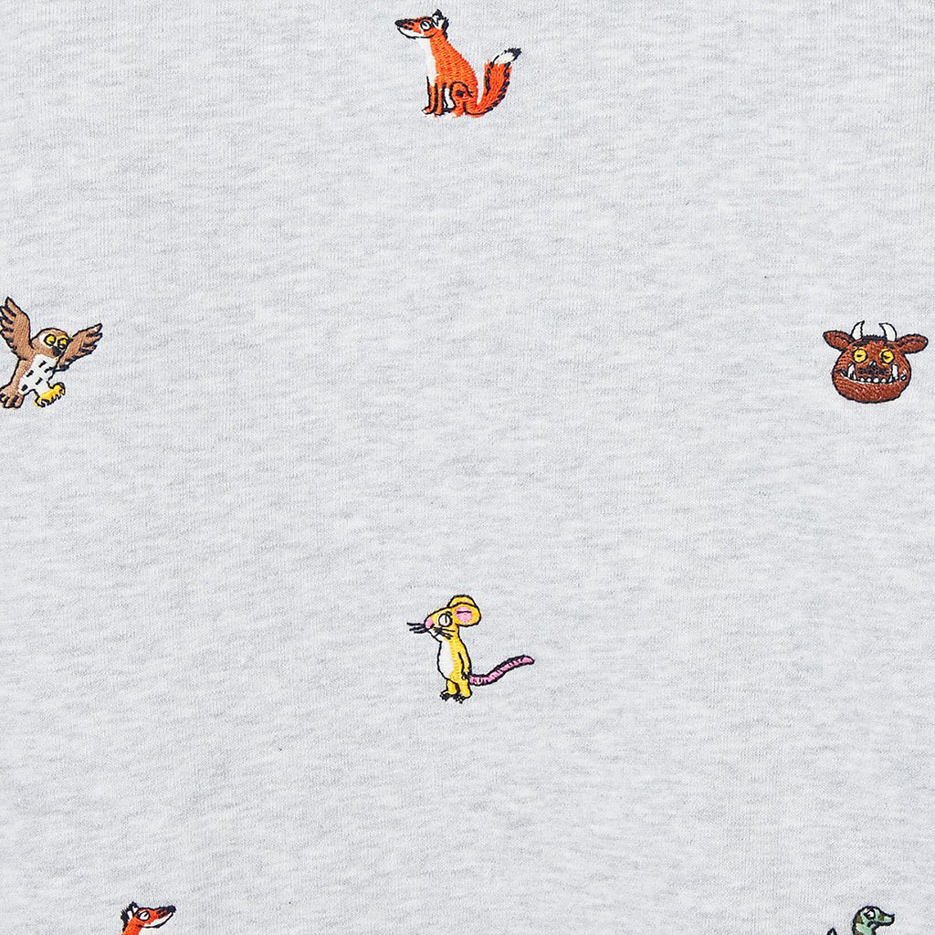 Childs Jonti Sweatshirt Grey Gruffalo Icons