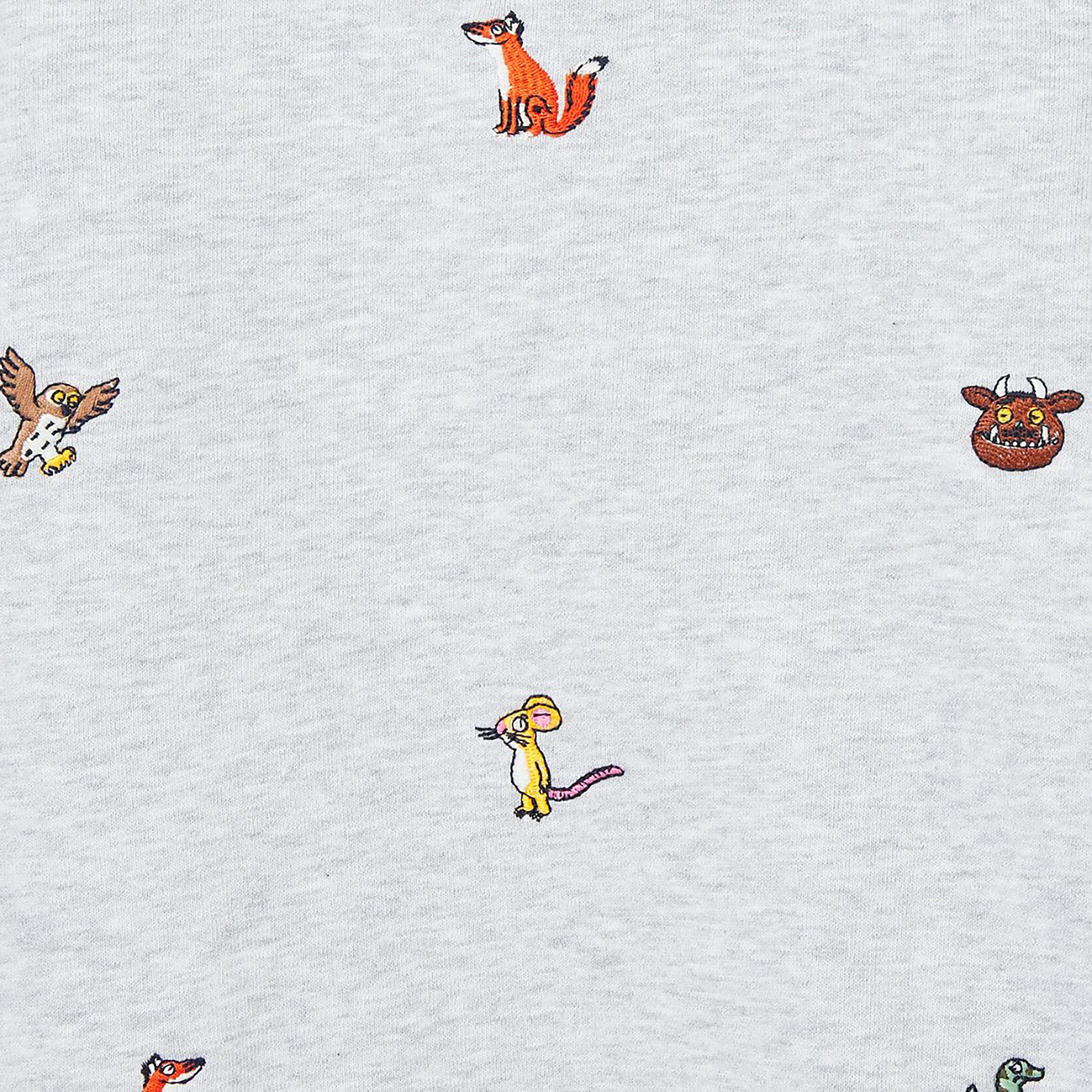 Childs Jonti Sweatshirt Grey Gruffalo Icons