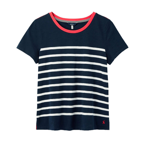 Womens Carley Stripe T-Shirt Engine Cream Stripe