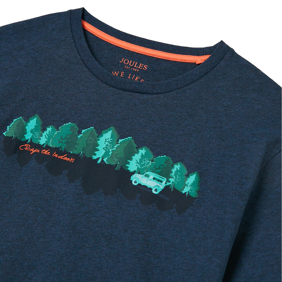 Mens Flynn Tee Navy Marl