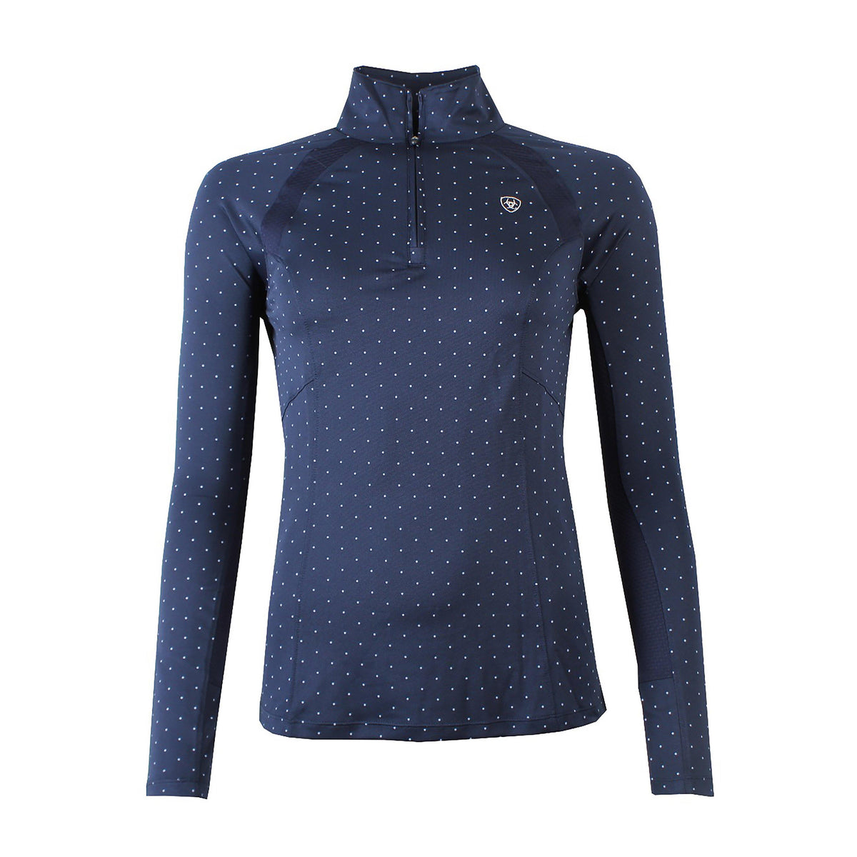 Womens Sunstopper 2.0 Baselayer Navy Dot