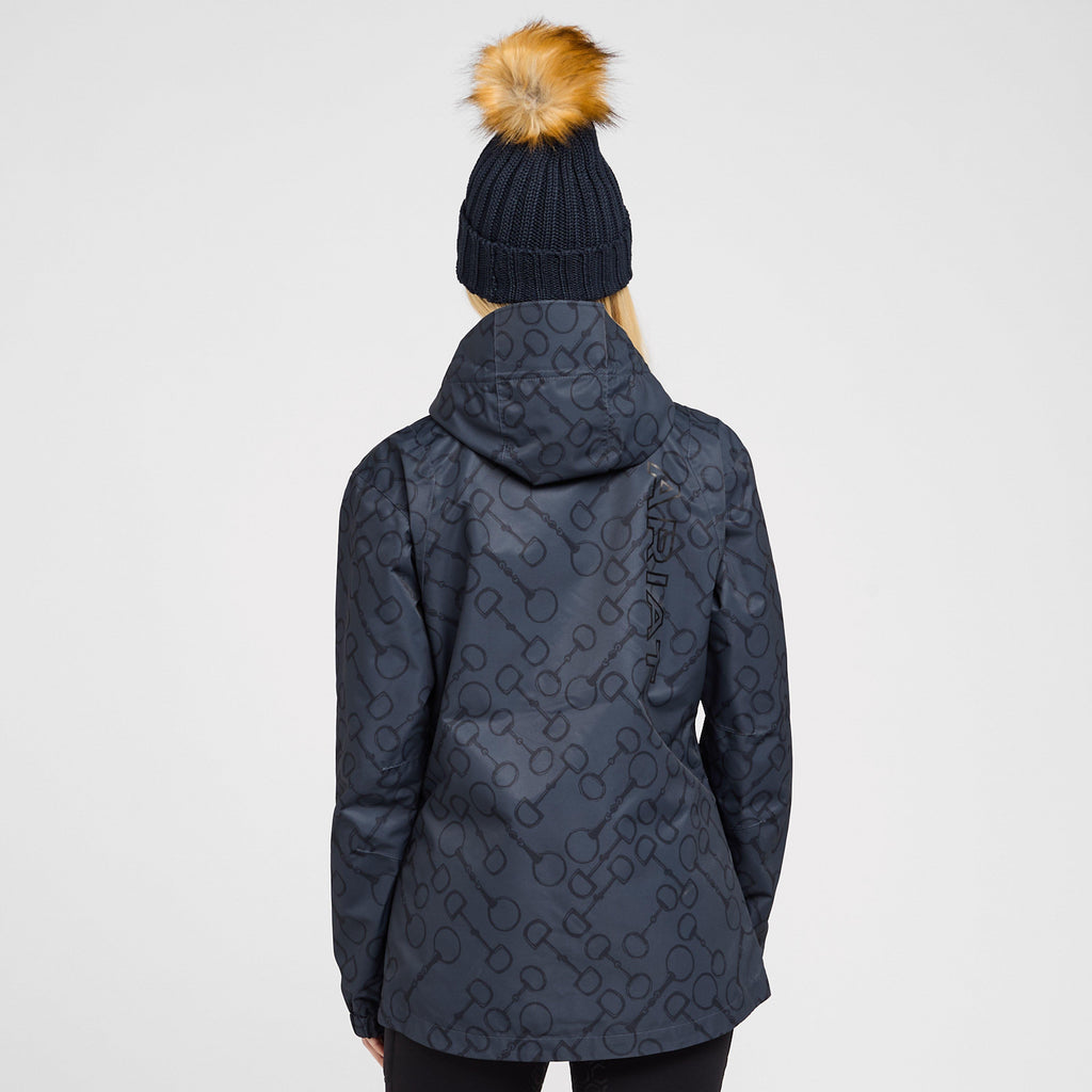 Womens Spectator H2O Jacket Blue Night Bit Print