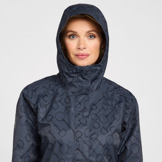 Womens Spectator H2O Jacket Blue Night Bit Print