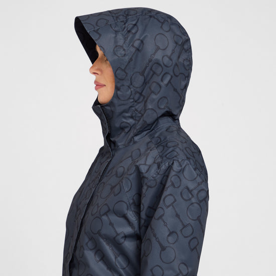 Womens Spectator H2O Jacket Blue Night Bit Print