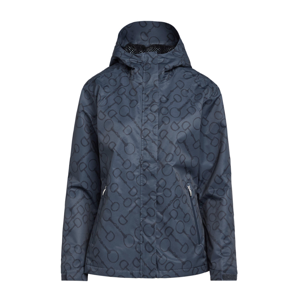 Womens Spectator H2O Jacket Blue Night Bit Print