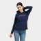 Womens Logo 2.0 Hoodie Navy