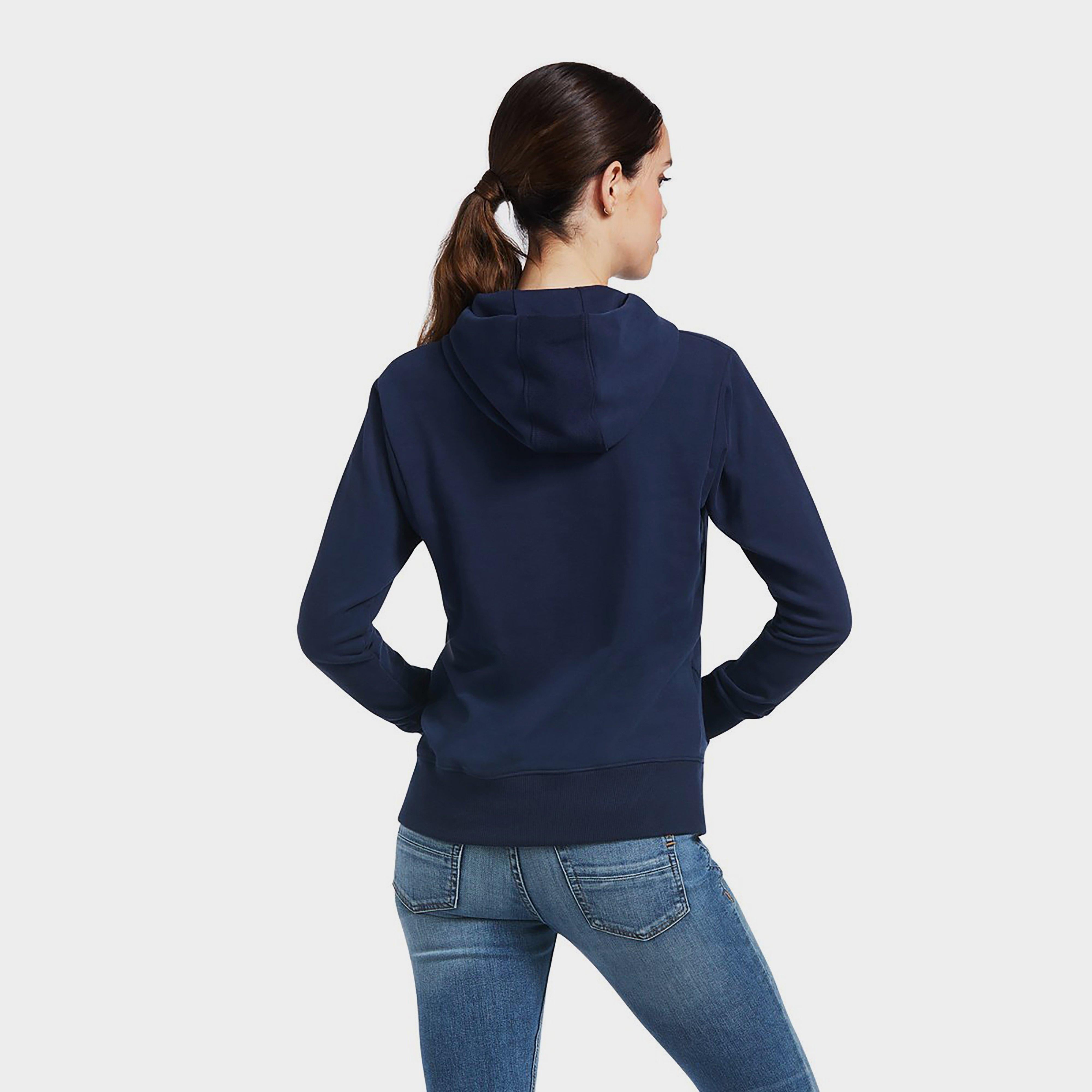 Womens Logo 2.0 Hoodie Navy