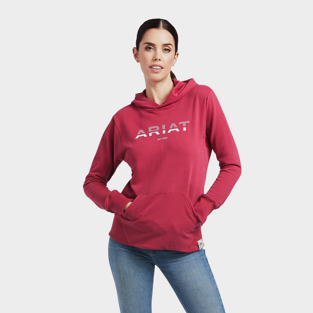 Womens Logo 2.0 Hoodie Redbud