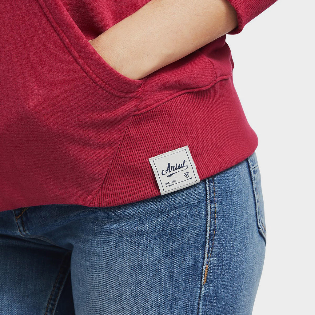 Womens Logo 2.0 Hoodie Redbud