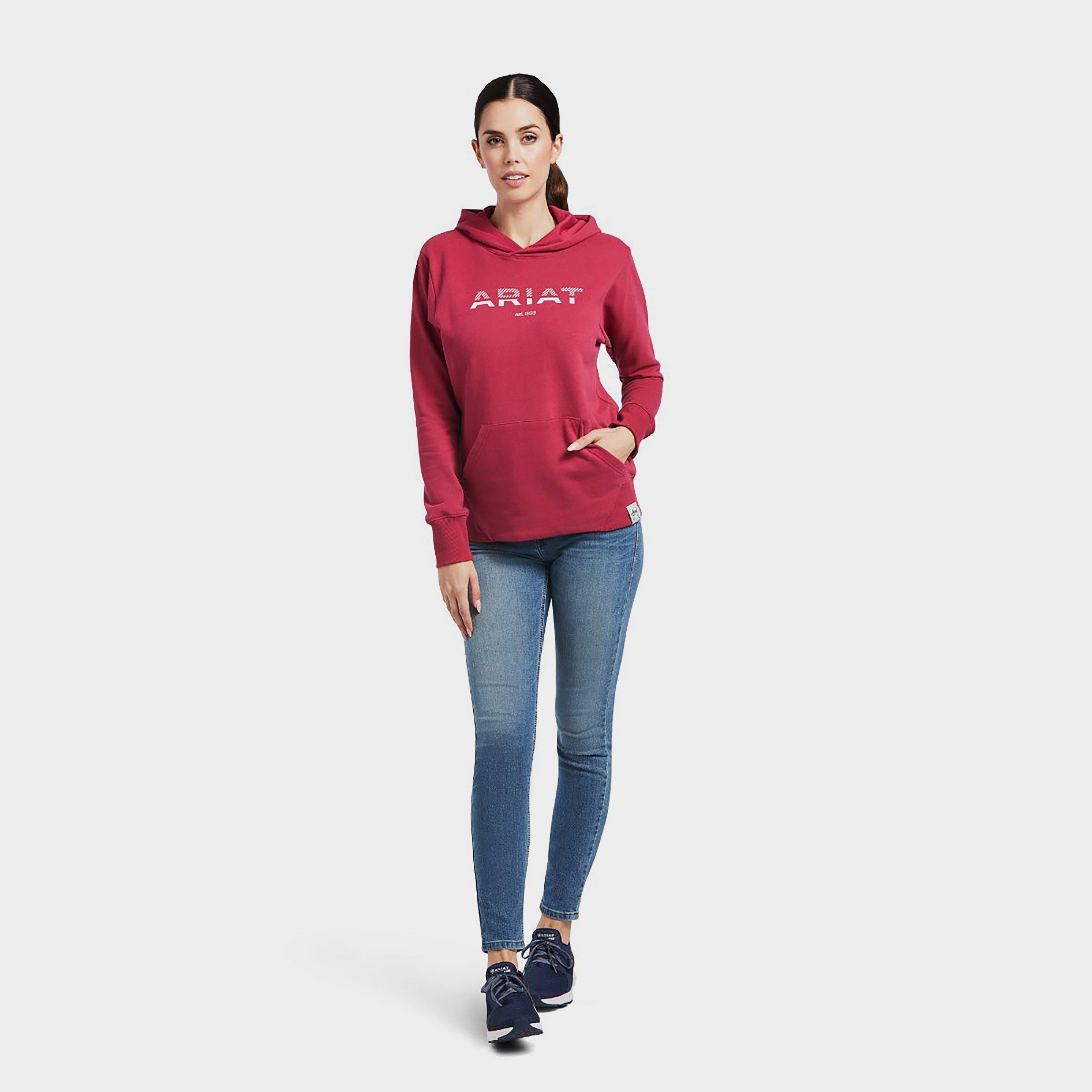 Womens Logo 2.0 Hoodie Redbud
