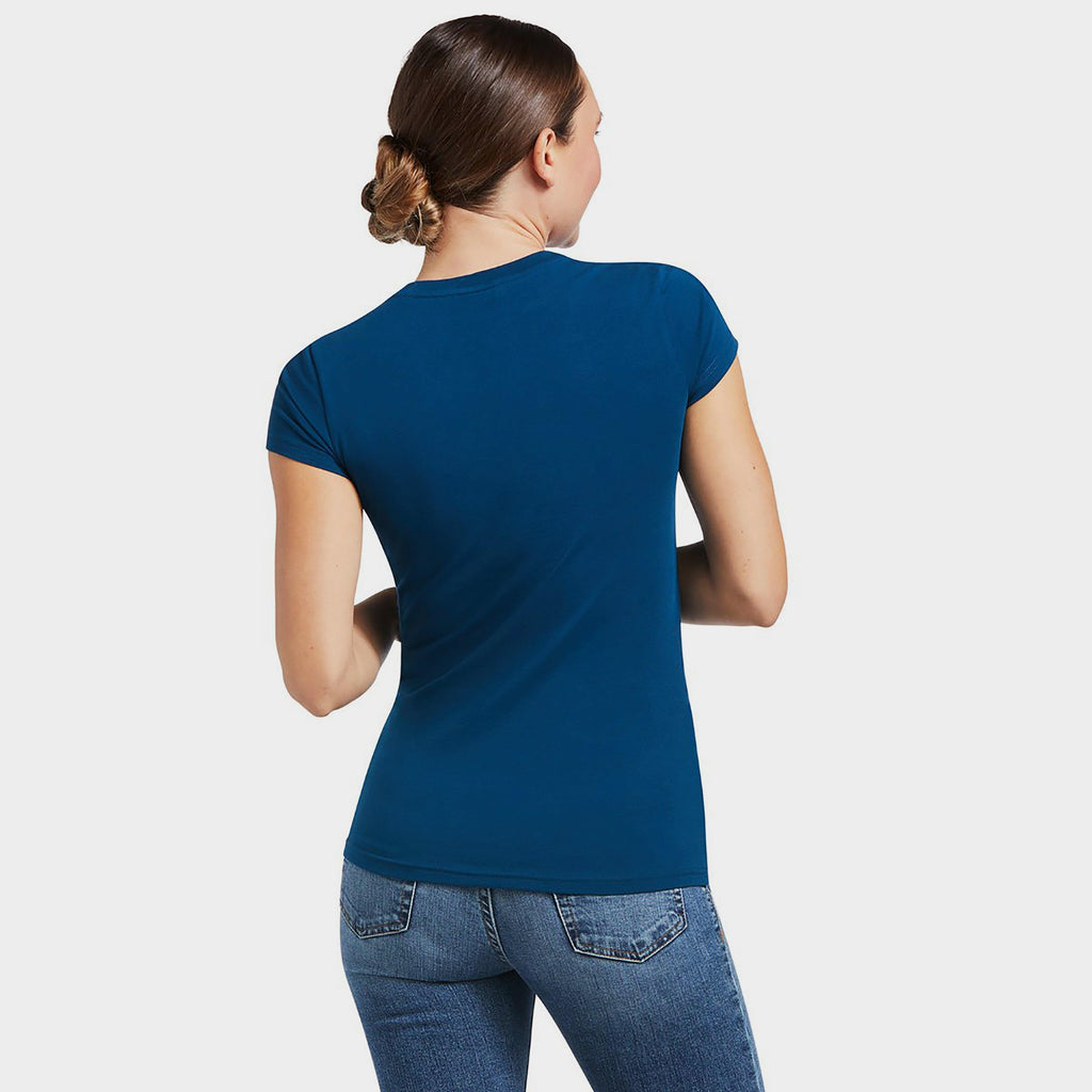 Womens Since 1993 T-Shirt Blue Opal