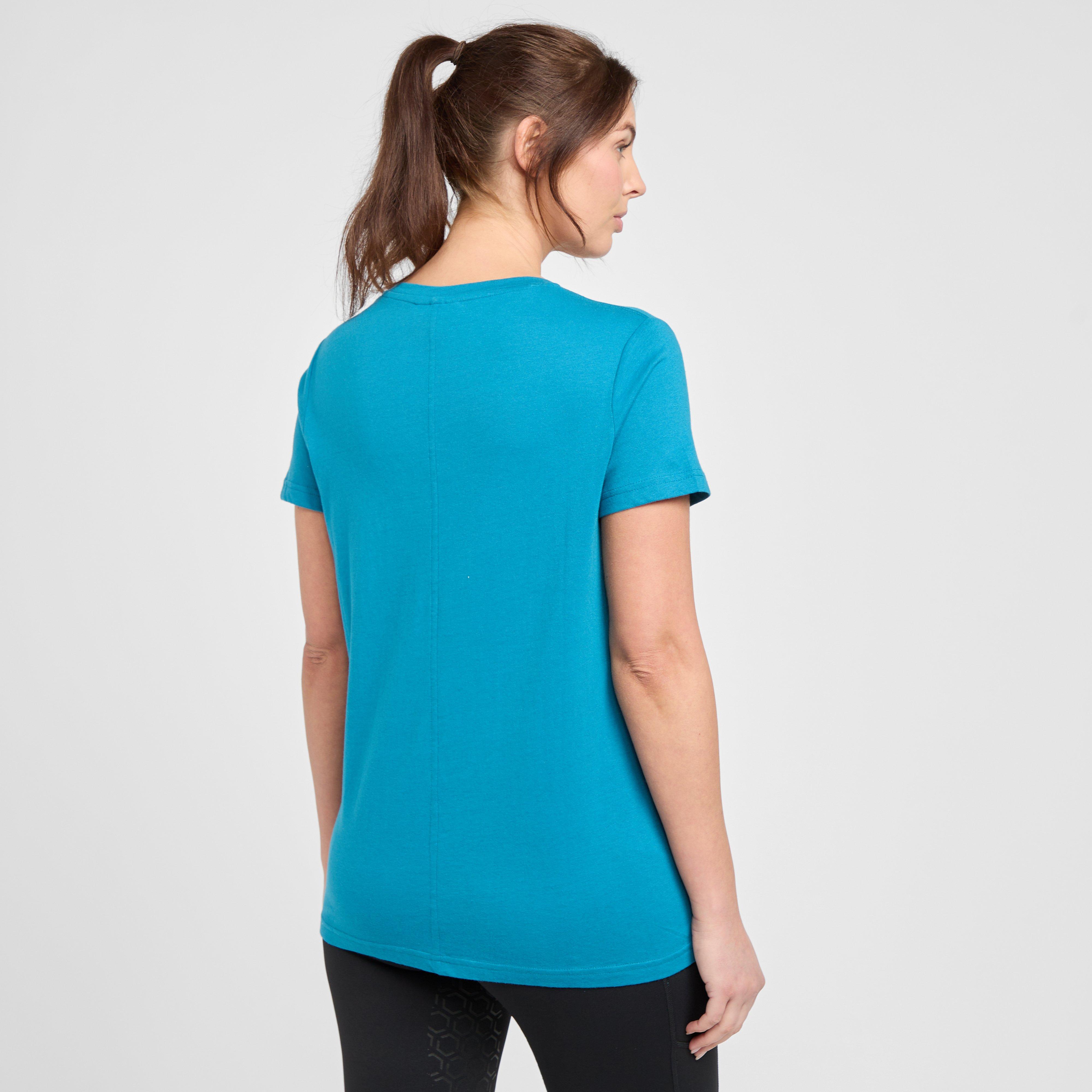 Womens Element Short Sleeved T-Shirt Saxony Blue