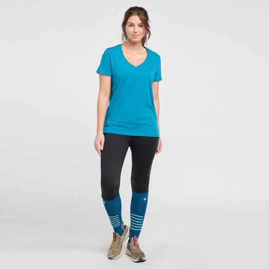 Womens Element Short Sleeved T-Shirt Saxony Blue