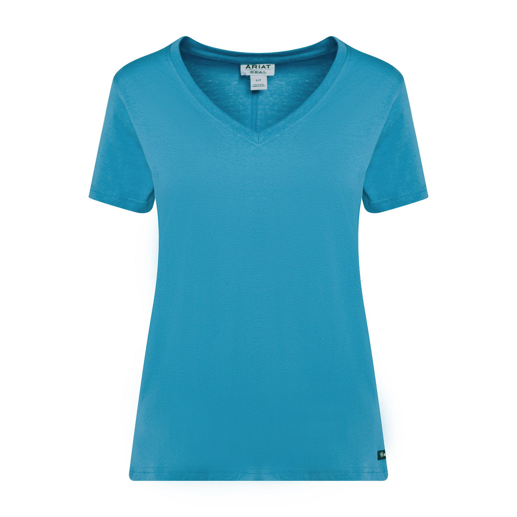Womens Element Short Sleeved T-Shirt Saxony Blue
