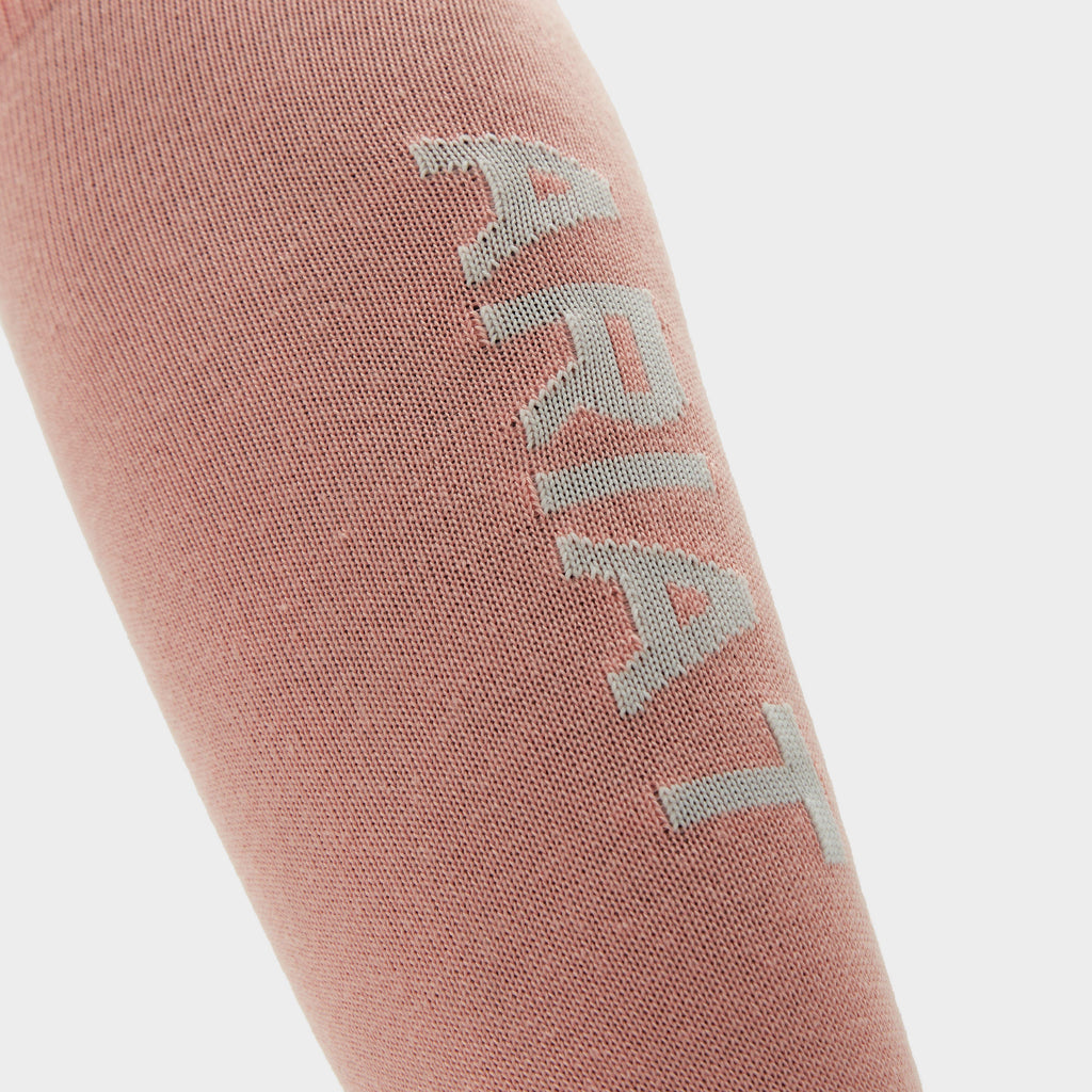 Tek Performance Socks Peach Blossom/Heather Grey