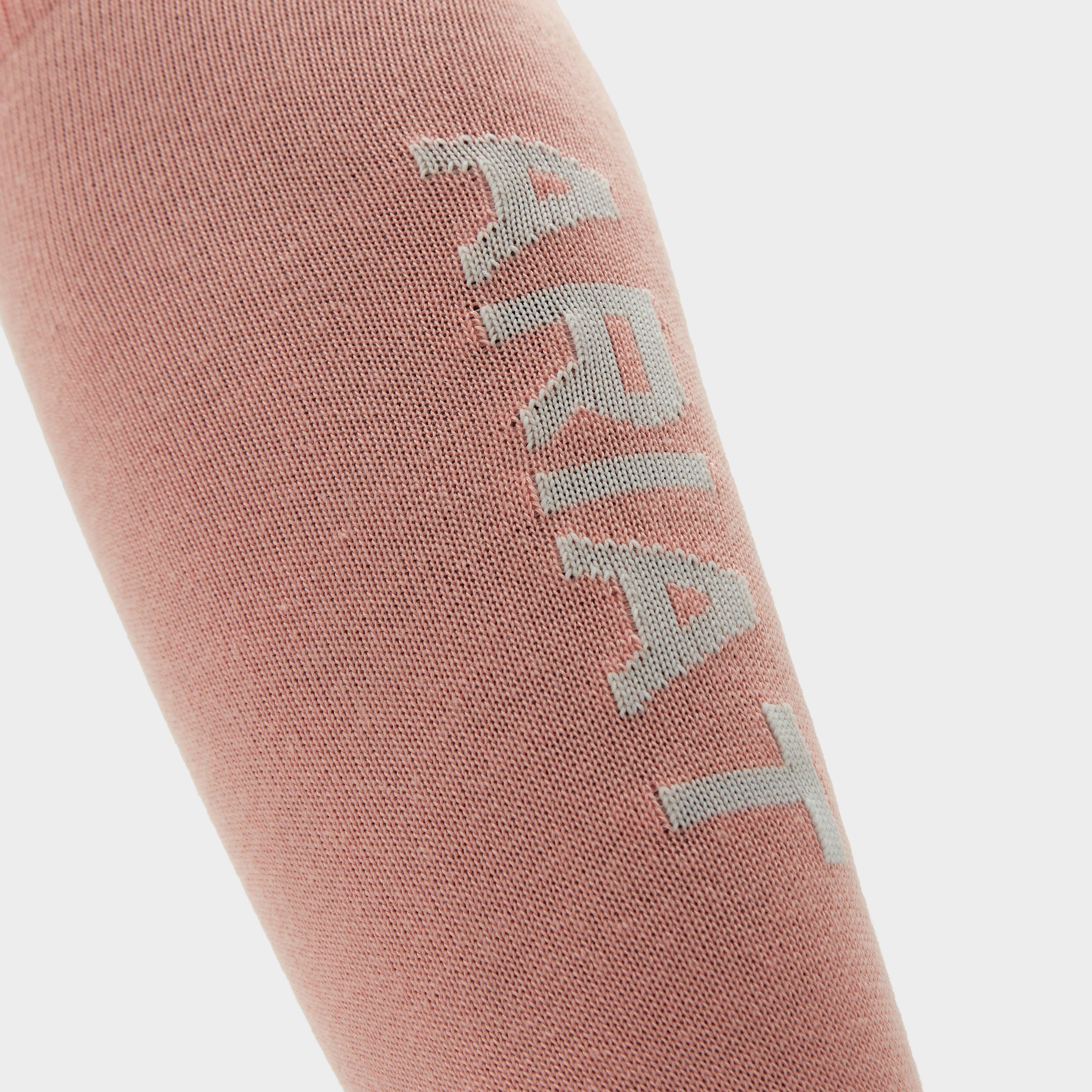 Tek Performance Socks Peach Blossom/Heather Grey