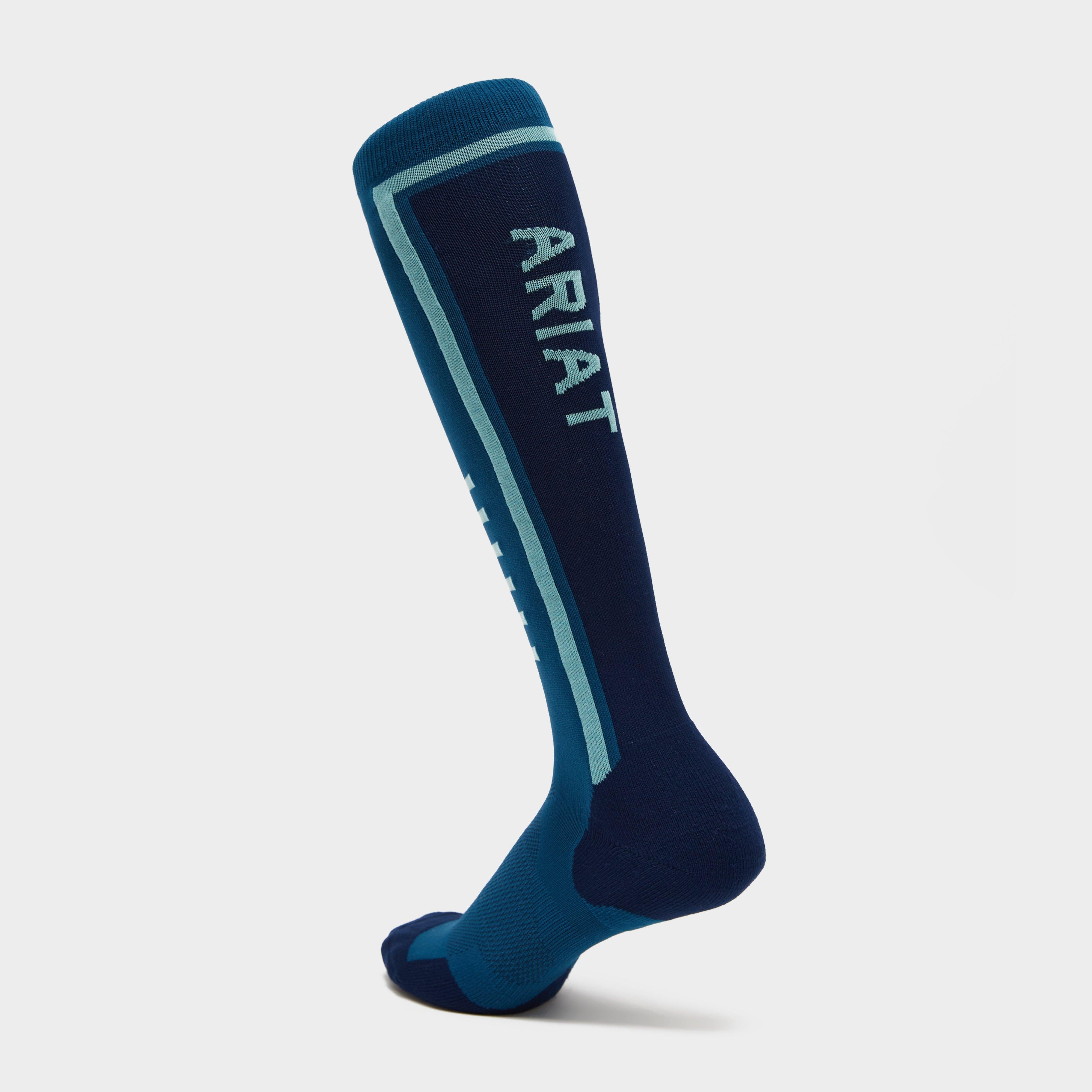Tek Slimline Socks Saxony Blue/Blue Opal
