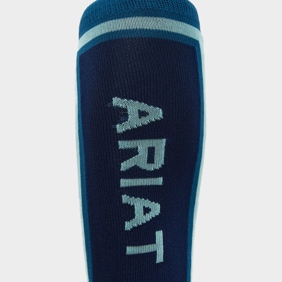 Tek Slimline Socks Saxony Blue/Blue Opal