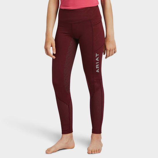 Childs Eos Full Seat Tights Zinfandel Bit Print