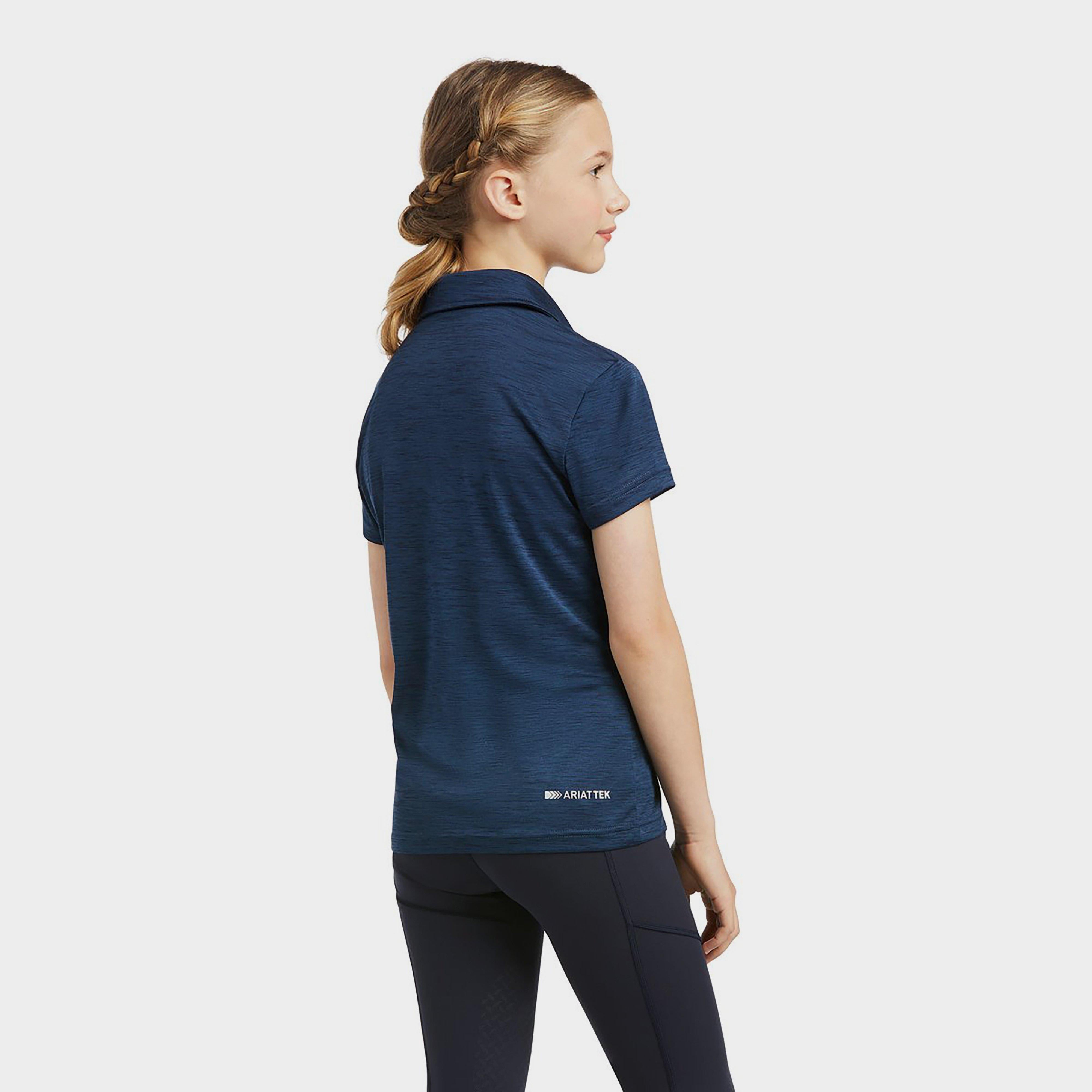 Childs Laguna Short Sleeved Polo Shirt Navy
