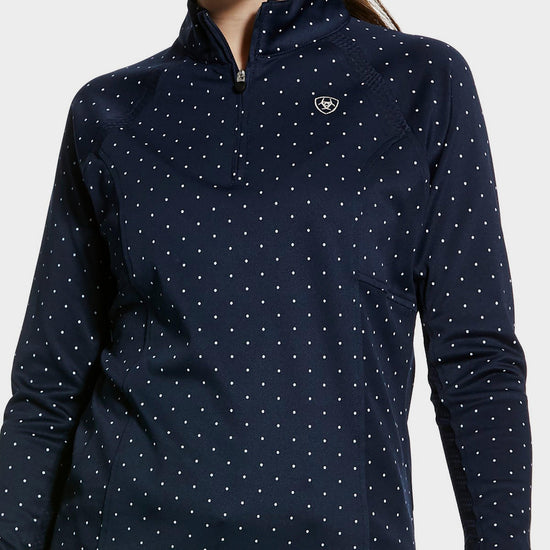 Childs Sunstopper 2.0 Baselayer Navy Dot