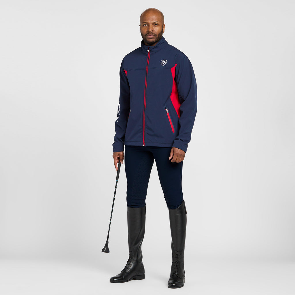 Men’s Tri Factor Grip Full Seat Breeches Navy