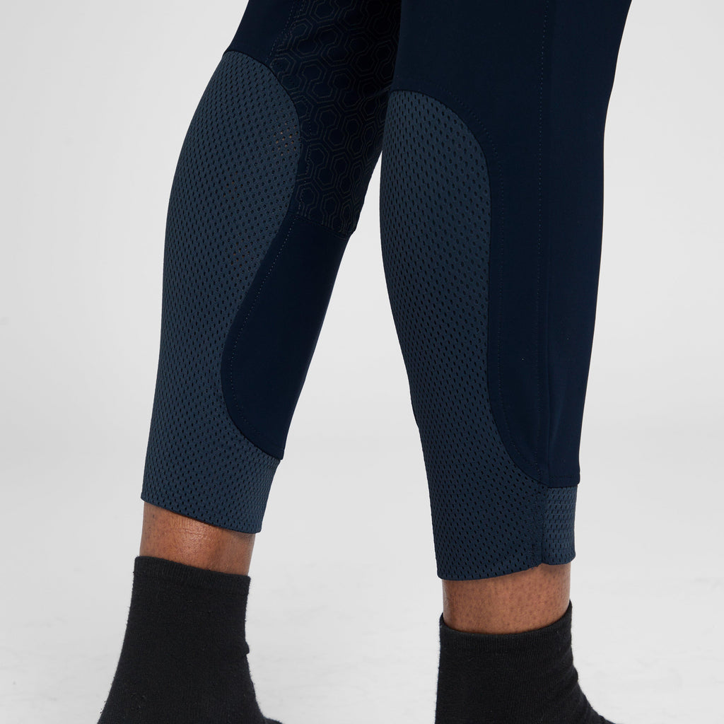 Men’s Tri Factor Grip Full Seat Breeches Navy