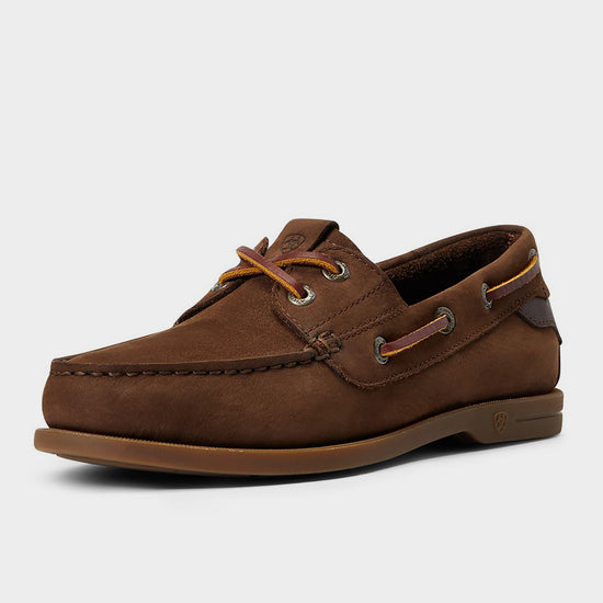 Womens Antigua Boat Shoe Chocolate Brown