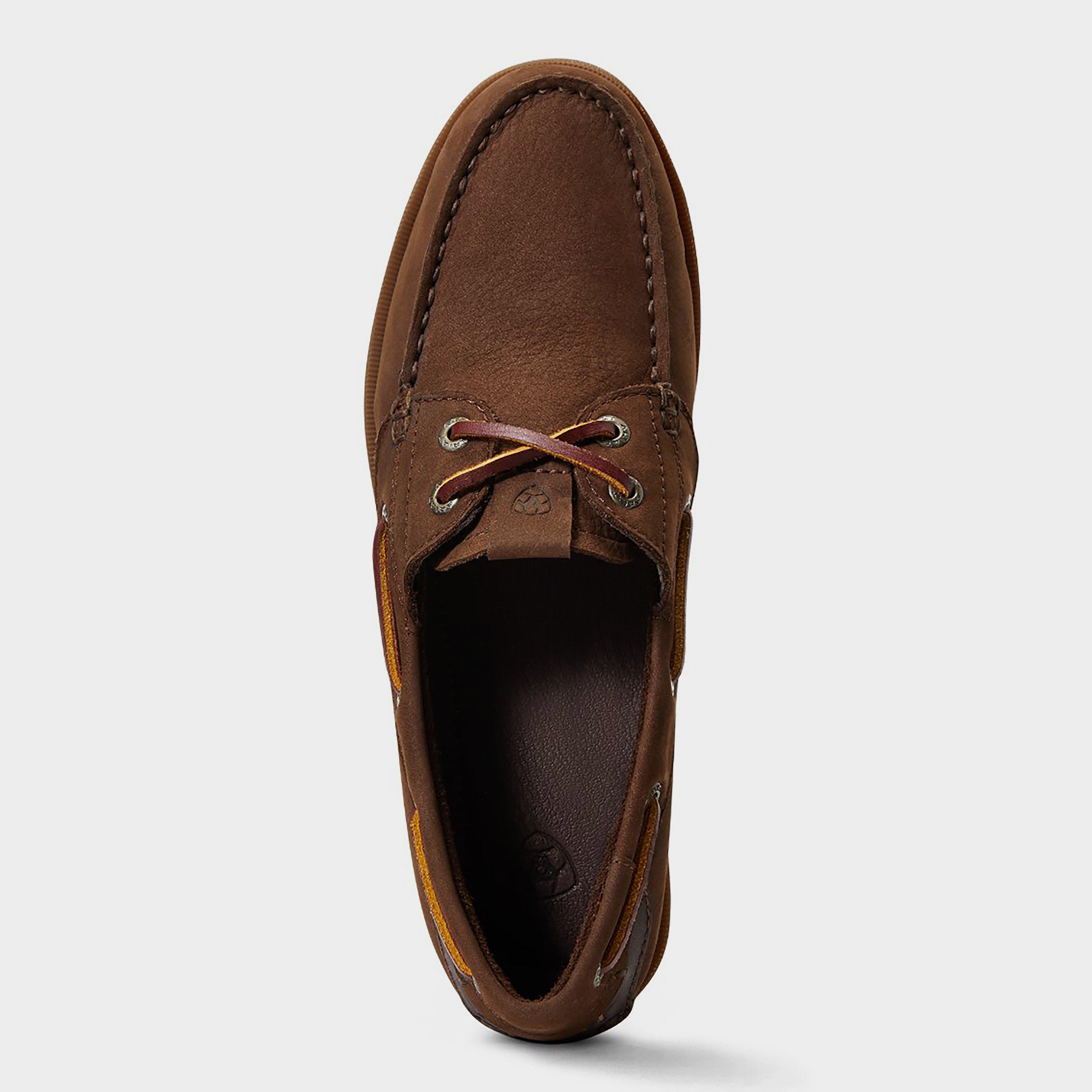 Womens Antigua Boat Shoe Chocolate Brown