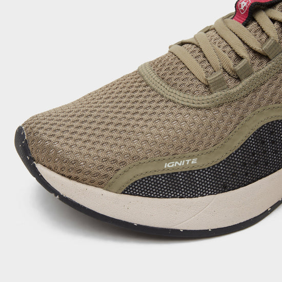 Womens Ignite Trainers Olive