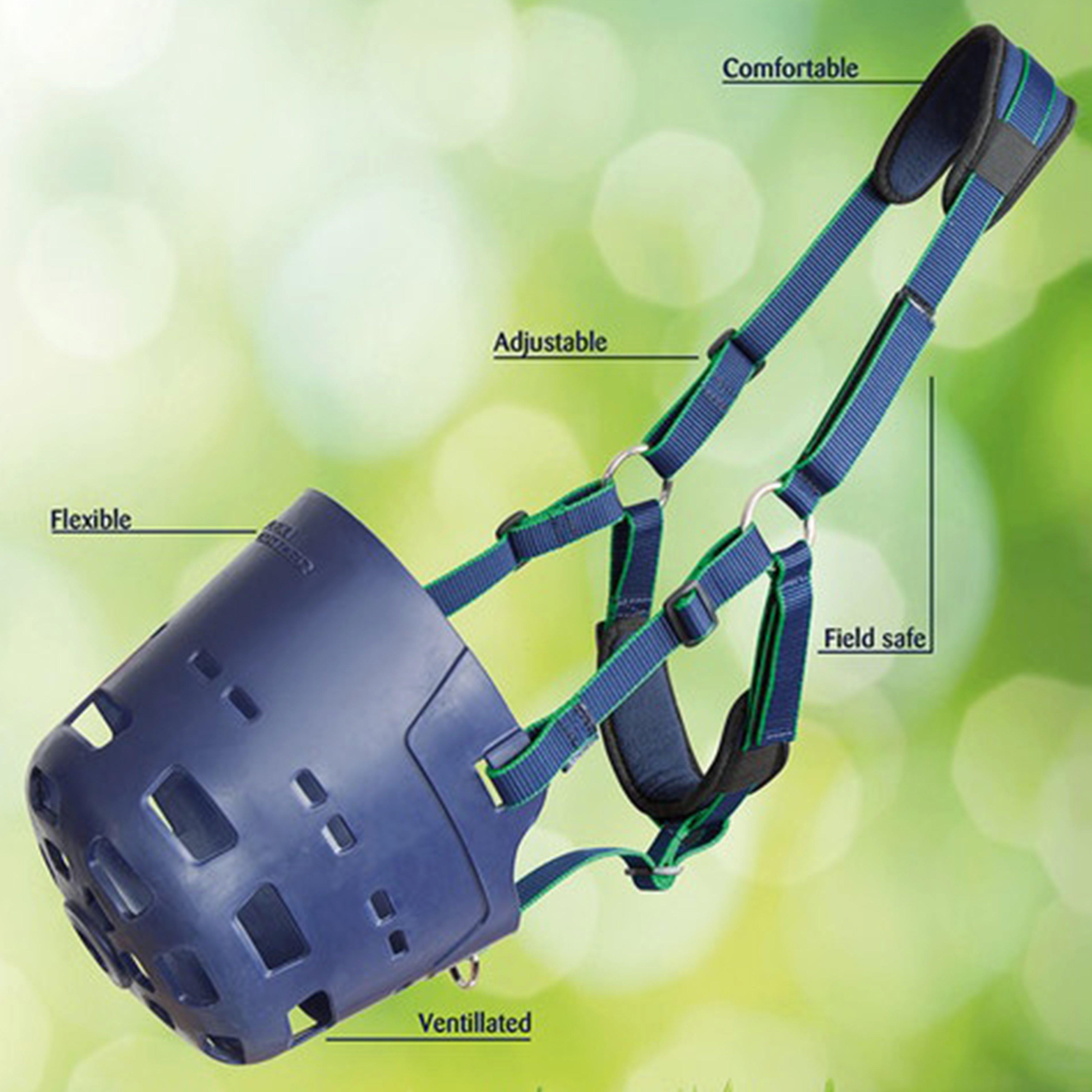 Flexi Grazer Muzzle Navy