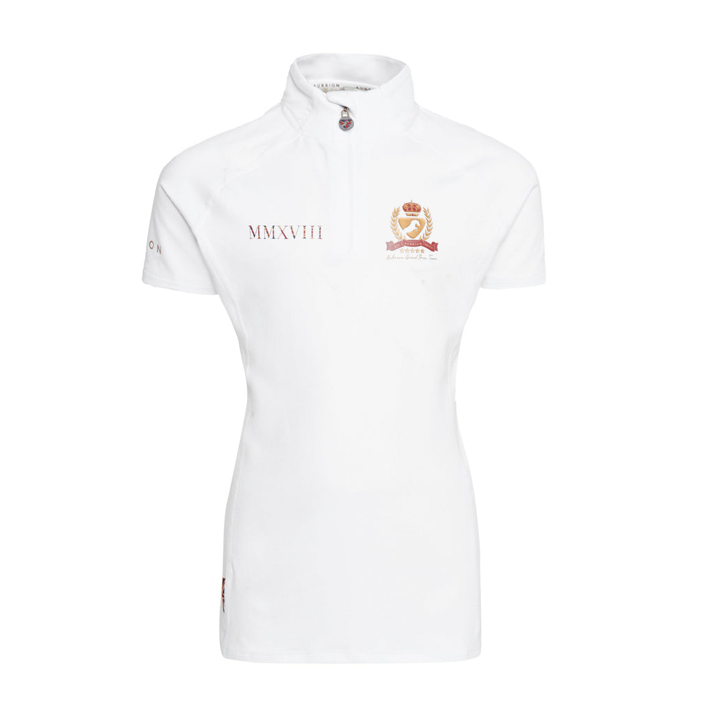 Childs Team Short Sleeve Base Layer White