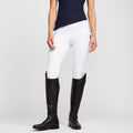 Womens Team Riding Tights White