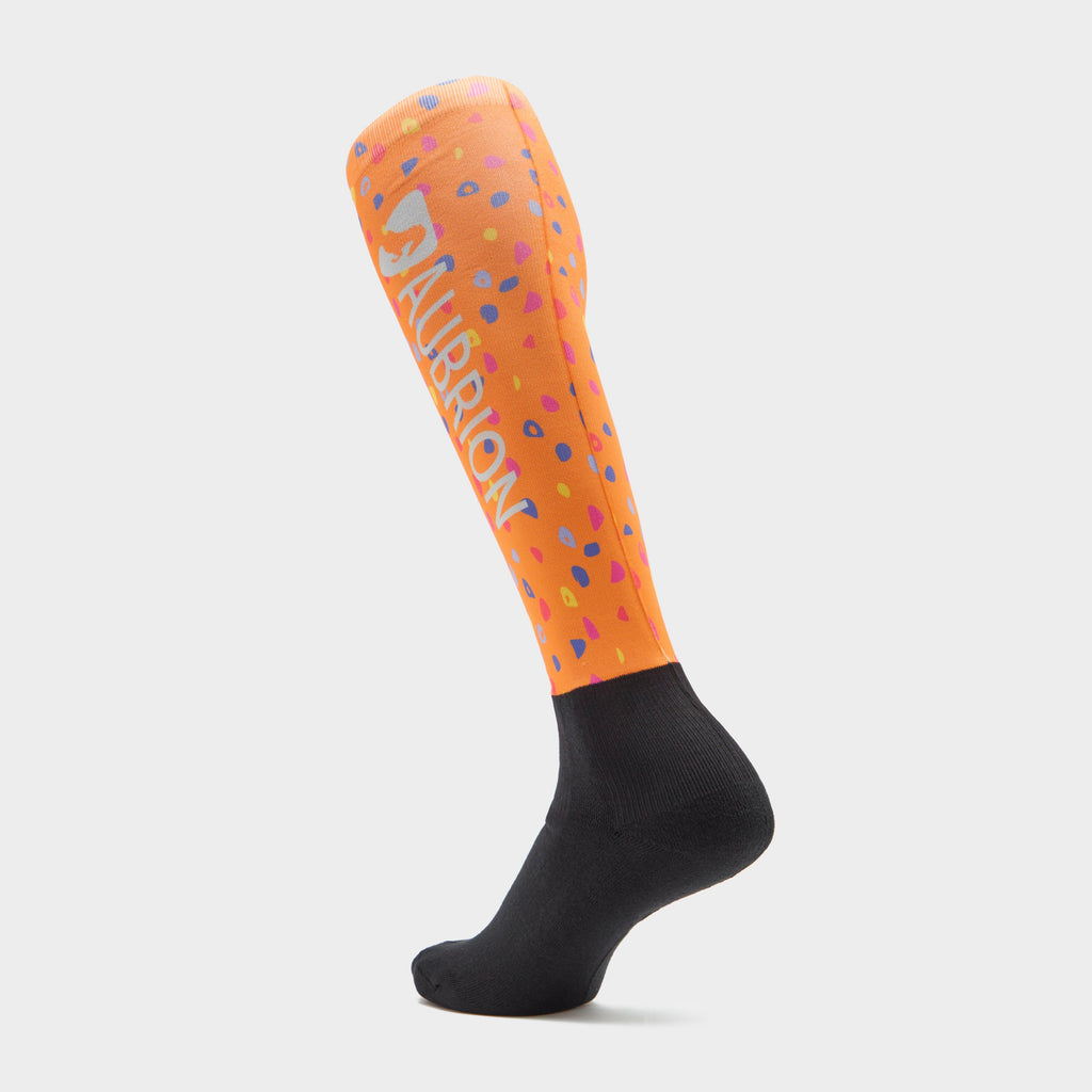 Hyde Park Socks Orange Spot