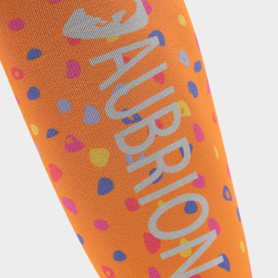 Hyde Park Socks Orange Spot