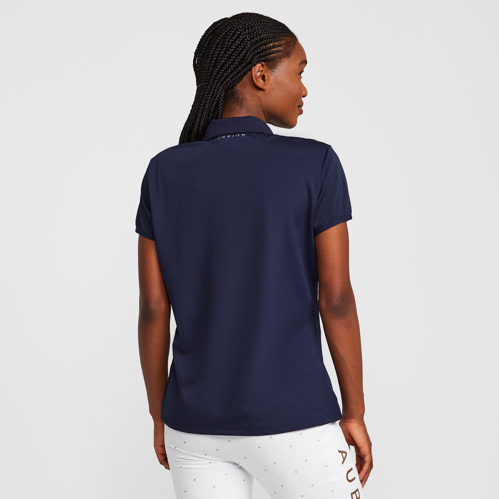 Womens Parson Tech Polo Shirt Dark Navy