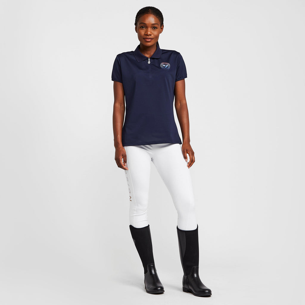 Womens Parson Tech Polo Shirt Dark Navy