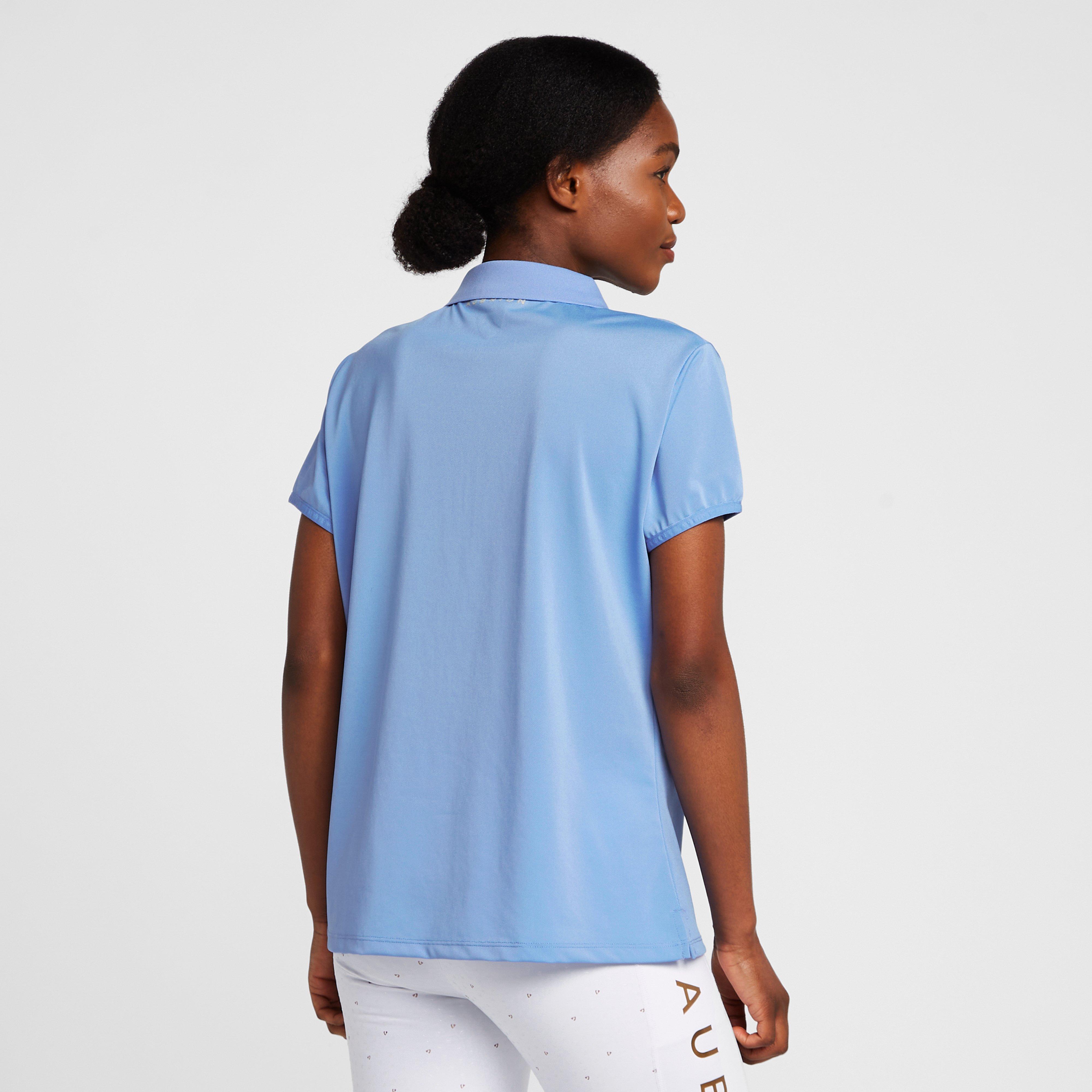 Womens Parson Tech Polo Shirt Sky Blue