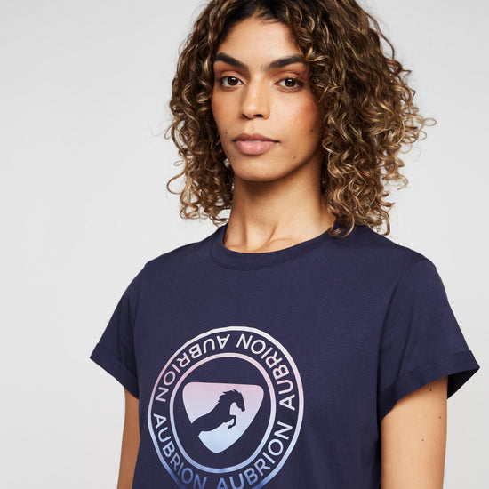 Womens Croxley T-Shirt Dark Navy