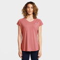 Womens Elverson Tech Top Dusky Pink
