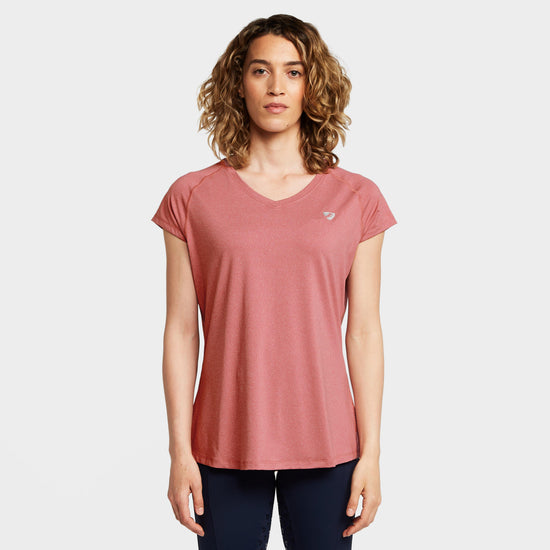 Womens Elverson Tech Top Dusky Pink
