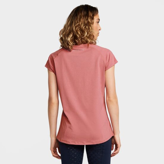 Womens Elverson Tech Top Dusky Pink