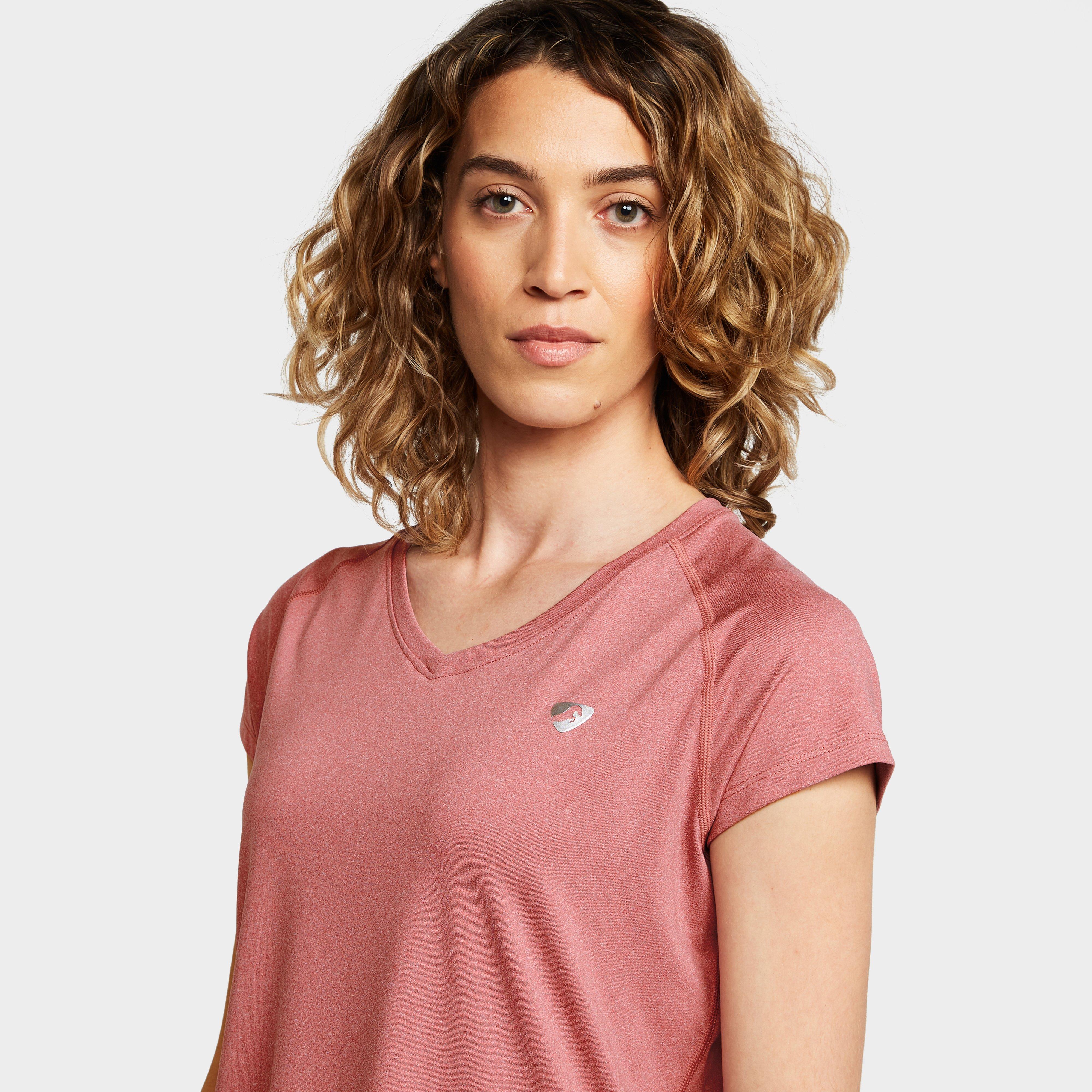 Womens Elverson Tech Top Dusky Pink