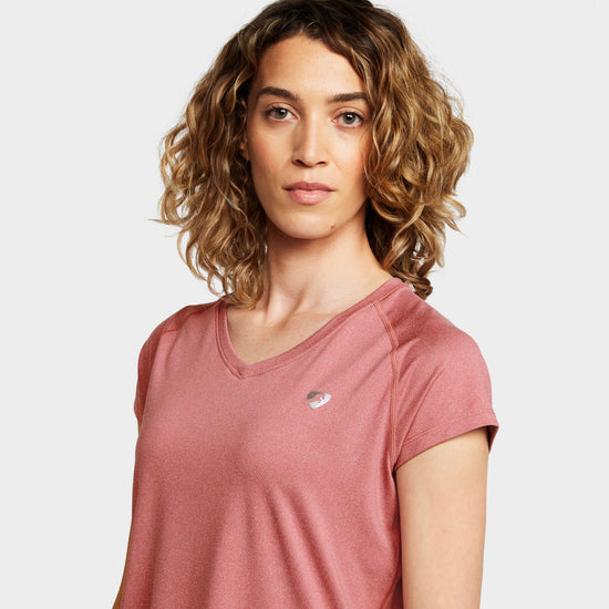 Womens Elverson Tech Top Dusky Pink