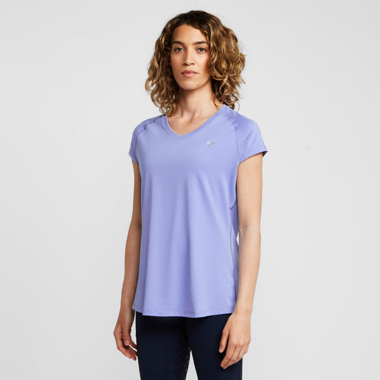 Womens Elverson Tech Top Sky Blue