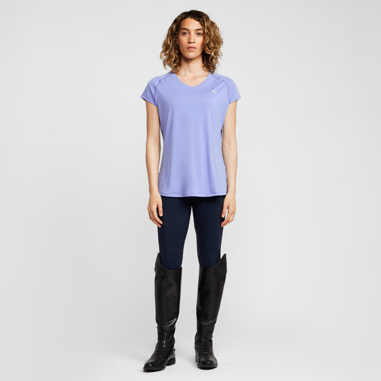 Womens Elverson Tech Top Sky Blue