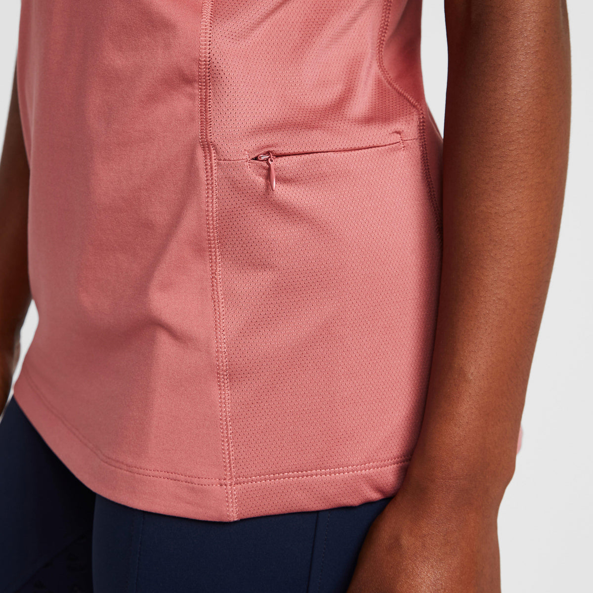Womens Highgate Short Sleeved Base Layer Dusky Pink