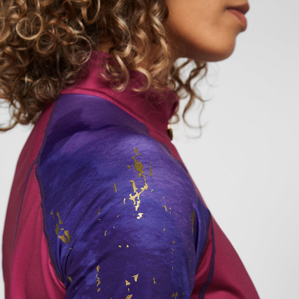 Womens Hyde Park Cross Country Shirt Amethyst